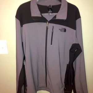 Mens North Face all weather jacket zip up